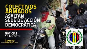 Eran una falange de mármol explicó que la profunda inclinación ideológica de los colectivos significa que defenderán a maduro a. Colectivos Del Terror Toman Por Asalto Accion Democratica Noticias Venezuela Hoy Agosto 10 2020 Youtube