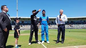 India won the toss and opt to bowl. India Vs New Zealand 2019 2nd Odi Bay Oval Toss Report
