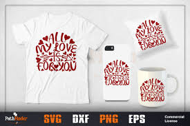 All My Love Is For You Svg Design Graphic By Pathfinder Creative Fabrica