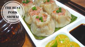 Pork Siomai The Best Easy Way To Make Pork Siomai Youtube In 2020 Siomai Appetizer Dishes How To Cook Pork