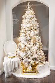 Last Christmas White Christmas Tree Decorations Glam Christmas Tree Gold Christmas Decorations