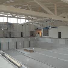 There is one big slide and one jumping board in the pool. Stainless Steel Swimming Pools Iaks Worldwide