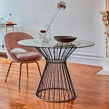 Entry Table If Dining Table Goes In Living Room Hourglass Dining Table Westelm Dining Table Small Glass Dining Table Glass Round Dining Table