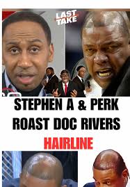 Comparing Hairlines: Stephen A. vs. Doc Rivers