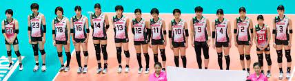 The japan men's national volleyball team represents japan in international volleyball competitions and friendly matches. Datei Japan Volleyball Team Inc Sarina Koga Jpg Wikipedia