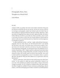 PDF) Pornography, porno, porn: Thoughts on a weedy field