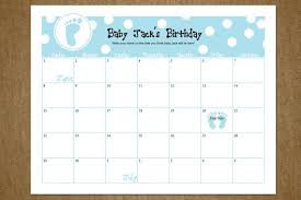 The calendars are available in online shops with the options to customize most of the wording. This Is An Option She Makes All Kinds Of Things So I Would Bet If We Wanted Her To Cu Baby Due Date Calendar Due Date Calendar Guess Baby Birthday Calendar