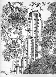 Buenos Aires Cavanagh First Tallest Building Fine Art Illustration Art Art
