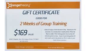 Can be active debit, credit cards. Group Training At Orangetheory Fitness