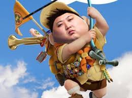 While there, they spy a red phone and ask what the phone is for. Leaked Image Of Kim Jong Un As A Child Funny