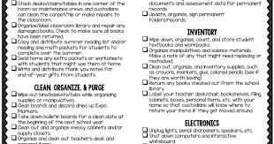 The Ultimate End Of Year Teacher Checklist Pdf Teacher End Of Year Classroom Library Classroom Organization