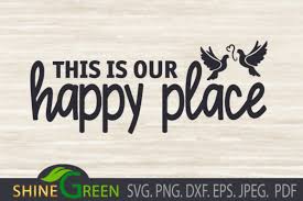 Download Home Happy Place Love Valentine Graphic By Shinegreenart Creative Fabrica PSD Mockup Templates