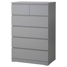 Buy wide dresser at great prices and furnish any area while storing clothing easily. Malm 6 Drawer Dresser Gray Stained 31 1 2x48 3 8 Ikea
