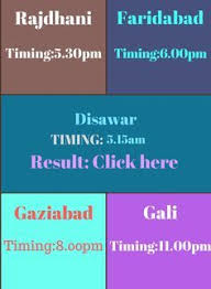 Satta Result Of Gali Disawar Faridabad Ghaziabad Lucky