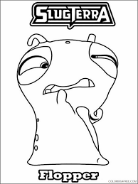 Earth elemental slug coloring page from slugterra! Slugterra Coloring Pages Printable Coloring4free Coloring4free Com