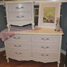 All of our ranges are deemed either shabby chic or french style. French Provincial Ballet Pink And Antique White Dresser Changing Table An Shabby Chic Dresser White Bedroom Furniture French French Provincial Dresser Makeover