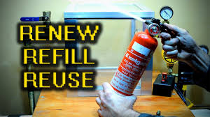 Being someone who serviced fire extinguishers in the past, i can tell you that your in for some work. Repurposed Fire Extinguisher Spray Gun Youtube