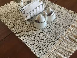 Black And White Farmhouse Table Runner Modern Farmhouse Table Runner Woven In Black And White Cotton Farmhouse Table Runners Modern Farmhouse Table Farmhouse Table Decor