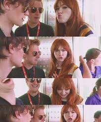 Karen Gillan Is So Funny Love Matt S Reaction Lol Karen Gillan Fangirl Problems Doctor Who