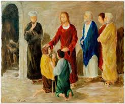 Panequotidiano Gesu Disse Loro Credete Che Io Possa Fare Questo Gli Risposero Si O Signore In 2020 Christian Art Painting Art