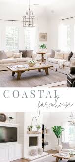 Coastal Farmhouse Living Room Reveal Farmhouse Living Farm House Living Room Living Room Remodel Farmhouse Decor Living Room