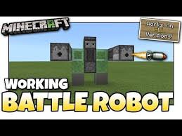 Minecraft Walking Defense Robot Redstone Tutorial Works On All Versions Youtube Minecraft Minecraft Redstone Creations Minecraft Projects