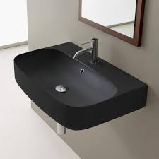 Die waschbecken sind bei dieser variante nur aufgesetzt und nicht bündig mit dem unterschrank. Waschbecken In Schwarz Matt Im Emero Onlineshop
