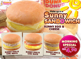 Get 1 free donut with any combo cny purchase! Malaysia Airports On Twitter Wake Up To A Sunny Sandwich At Dunkin Donuts At L 3 Main Terminal Building Klia Domestic Departure Pier J Klia2 Http T Co Q2jmderqa2