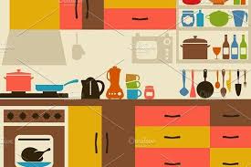 Download clker's kitchen clip art and related images now. Kitchen Kitchen Background Cup Design Design