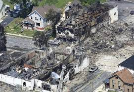 A major incident was declared after the explosion. Firefighter Killed In Gas Explosion Fire Near Madison