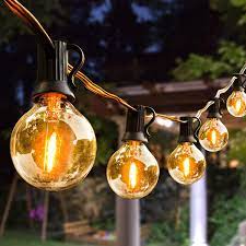 Check spelling or type a new query. Outdoor String Lights 100ft With 62 Dimmable G40 Led Clear Bulbs Ul Approval Waterproof Globe String Lights 1w 2700k Outdoor Lighting For Backyard Porch Cafe Party Wedding Garden 100ft Amazon Com
