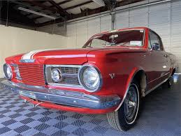 Image result for Medium Red 1965 Barracuda