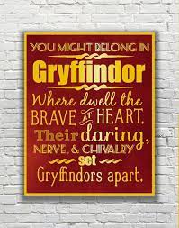 Harry Potter Typography Quote Gryffindor According By Fanfaires 16 00 Harry Potter Typography Gryffindor Typography Quotes