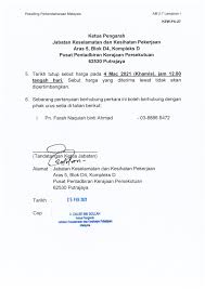 1.4 menghantar borang kemasukan asrama kepada murid baru dan memberi borang tawaran semula kepada murid lama. Department Of Occupational Safety And Health Fotos Facebook