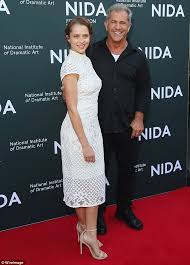 Mel Gibson Is Joined By Hacksaw Ridge Star Teresa Palmer As He Returns To Nida Daily Mail Online