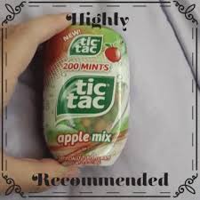 Tic tac peach to lemonade mixers the colour of the sweets are a pale orange, or peach i suppose. Tic Tac Apple Mix Mints Reviews 2021