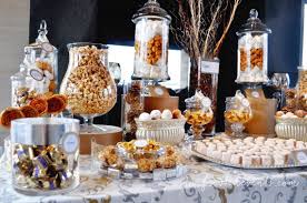 Dessert Table Popcorn Bar Via Frostedevents Desserttable Weddingideas Popcornbar Dessert Buffet Table Diy Dessert Table Dessert Buffet