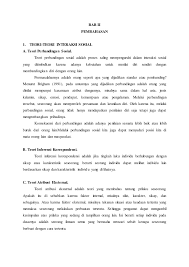 Kata pengantar juga merupakan salah satu bagian yang harus ada di sebuah makalah. Makalah Interaksi Sosial