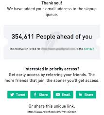 Robinhood is a first of its kind broker that offers free trades with zero commissions and in this when robinhood first started advertising their free trades commission structure i immediately. How To Setup A Viral Waiting List Launch Page Like Robinhood With Kickofflabs Kickofflabs