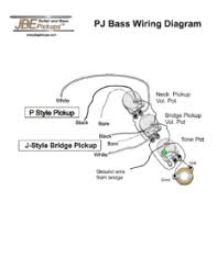 Professionals can study wiring diagrams to determine if electronic devices have been set up properly and safely. Pj Style Wiring Diagram Jbe Pickups