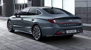 The solar panel is integrated into the roof panel for charging the batteries. 2020 Hyundai Sonata Revealed Australian Launch This Year Caradvice