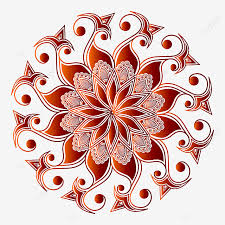 On free circle embroidery designs 45. Arabic Style Pattern Design Of Brown Coffee Color Embroidery Element In Islamic Tuberose Henna Circle Mexican Paganism Damask Png And Vector With Transparent Background For Free Download