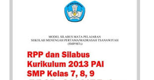 Yang bisa digunakan untuk …. Rpp Dan Silabus Kurikulum 2013 Pai Smp Kelas 7 8 9 Edisi Revisi 2019 2020 Terbaru Makalah Pedia