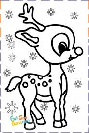 Select from 36014 printable coloring pages of cartoons, animals, nature, bible and many more. Christmas Baby Reindeer Printable Coloring Pages Free Kids Coloring Pages Printable