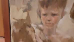 LEROY FOSTER SCARCE AFRICAN AMERICAN PAINTING GAY DETROIT ARTIST OIL ON  BOARD