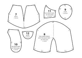 Teddy bear sewing pattern free pattern for easy to sew teddy bear clothes build a bear teddy. Bear Sewing Free Printable Teddy Bear Template Novocom Top