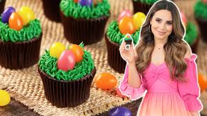 Grease two 12 cup muffin pans or line with 18 paper baking cups. How To Make Vegan Easter Egg Cupcakes Youtube