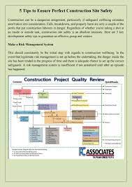 E construction believes that a can do attitude and hard work, infused with a spirit of excellence. 5 Tips To Ensure Perfect Construction Site Safety By Pcassociates Issuu