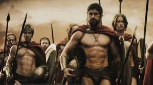 300, gerard butler, lena headey ve david wenham'ın oynadığı bir film. Lupta De La Termopile