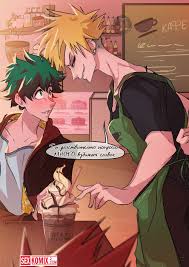 🍓 Порно комикс Геройская академия. БКДК Кофейня АУ. эро комикс мороженое,  а когда 🍓 | Порно комиксы | bonsporn.com